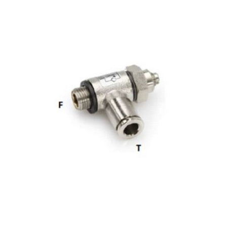 DS0310  Regolatore di flusso M   OR Tubo 6  F  M5