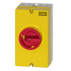 PE69-3032L  Cassetta con  sezionatore 3 Poli 32A  IP65