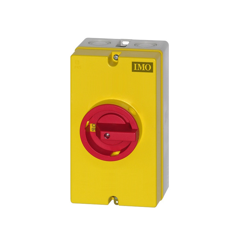PE69-3032L  Cassetta con  sezionatore 3 Poli 32A  IP65