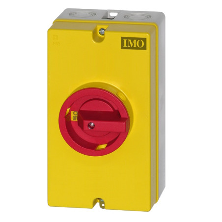 PE69-3032L  Cassetta con  sezionatore 3 Poli 32A  IP65