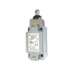 BM1M19Z11   Finecorsa alluminio pistoncino e rotella  nylon e soffietto  contatti a scatto  1NO   1NC  doppio isolamento e apert