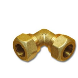 GTNI10  Raccordo  L   intermedio ottone  T 10