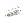L95.1/4-27   Prolunga cilindrica G 1/4 L 27