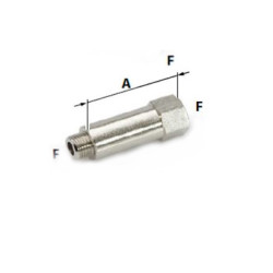 L95.1/8-36 Prolunga cilindrica G 1/8 L 36