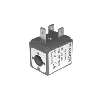 SLF024C   Solenoide Tg 22 mm  Foro D 10mm  24 Vdc  7W