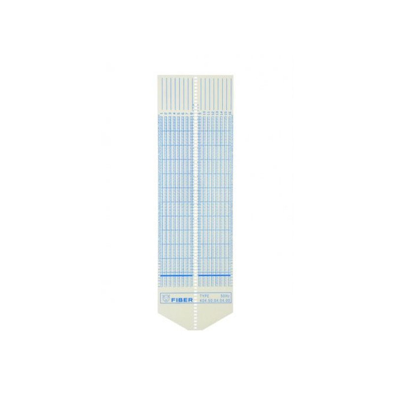 K04 50 04 04 00 Scheda per programmatore fiber 16 Piste 60 passi da 4 mm.