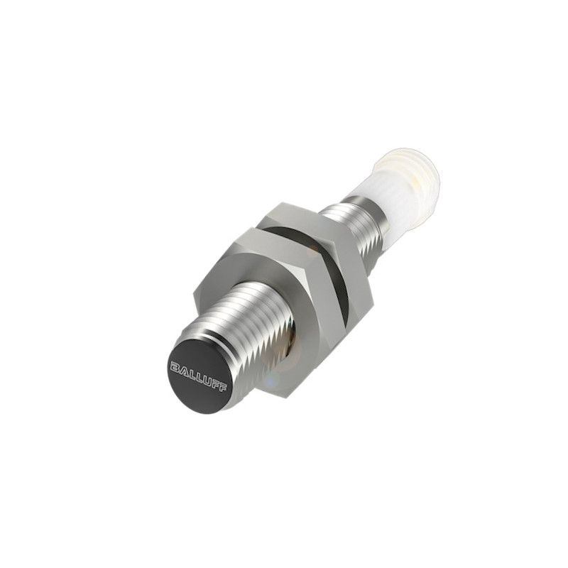 BES060T Sensore induttivo M8 schermato  Alim 10 30 VDC NO PNP  Sn  2mm  Corpo 65mm Ottone nichelato conn  M8 3P.