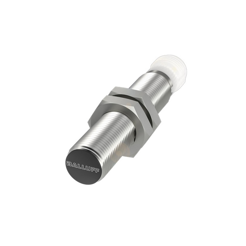BES060U  Sensore induttivo M12 schermato  Alim 10 30 VDC NO PNP  Sn  4mm  Corpo 65mm Ottone nichelato conn  M12