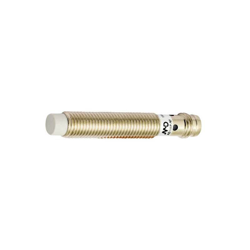 AE1 AP 4F  Sensore induttivo M8 non schermato 10 30Vdc  NO  PNP  sn  4 mm Corpo in ottone nichelato conn M8