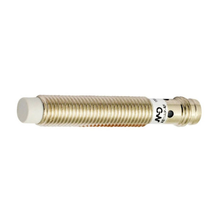 AE1 AP 4F  Sensore induttivo M8 non schermato 10 30Vdc  NO  PNP  sn  4 mm Corpo in ottone nichelato conn M8