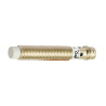 AE1 AP 4F  Sensore induttivo M8 non schermato 10 30Vdc  NO  PNP  sn  4 mm Corpo in ottone nichelato conn M8