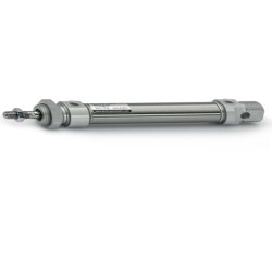 EBAM.20.070 Cilindro A doppio  effetto magnetico ISO 6432  alesaggio 20  corsa 70mm con tenute poliuretano