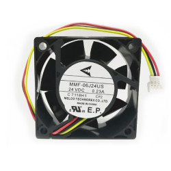  MMF-06J24US-CP2  Ventola  assiale 60X60X25  24VCC 0,23A 3 fili