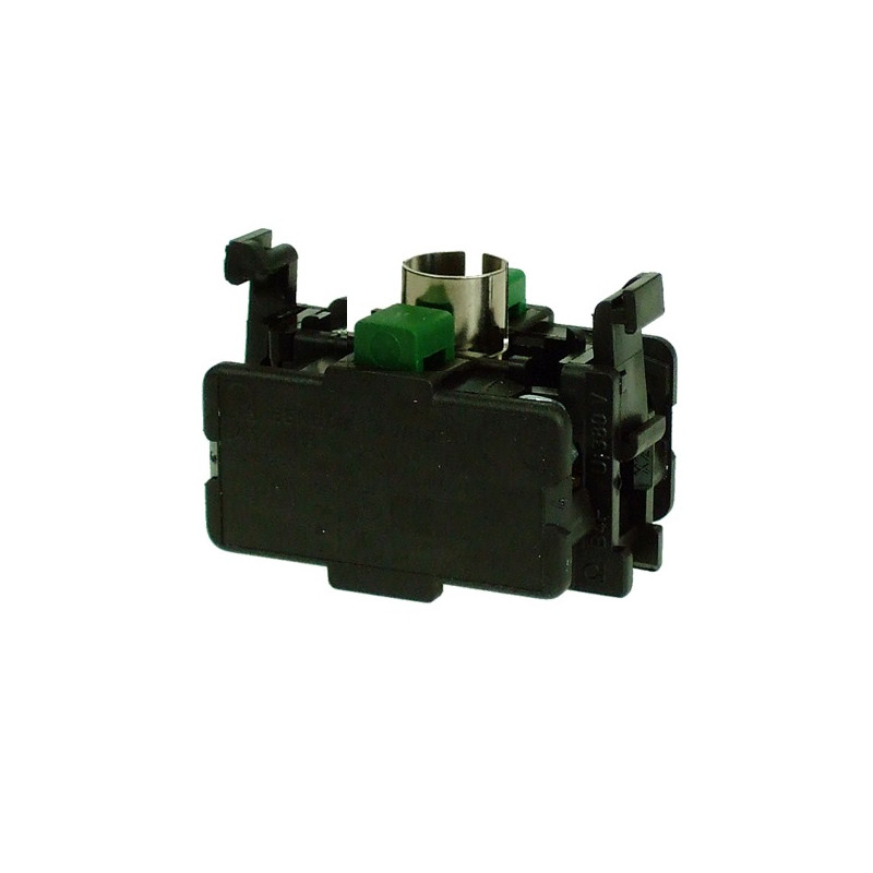 B4TU20F   Blocco contatti 2 NO con portalampada per pulsanti serie BG