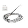 PT100  3 Fili  classe B D 6 mm  H 300 mm cavo Silicone LC 3mtl