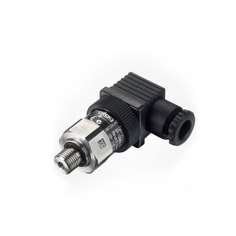 8472   Sensore pressione ECT10.0A    0  10 bar relativo  1/4 Gas   uscita 4...20mA conn. 30x30