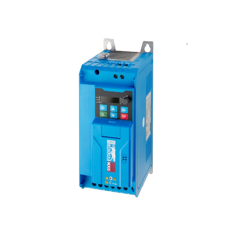 NXG-10A-21  Inverter Jaguar serie X  2.2kW/3 HP  10AHD  4kW/5.5HP 12.5A ND    ingresso monofase  uscita trifase SIL 3 STO UL CE 