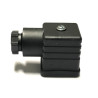 C30.U  Connettore da 30 mm universale nero per solenoide 0 230 V