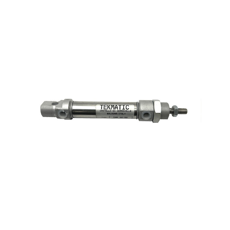 INM.20.50  Minicilindro ISO 6432  Magnetico doppio effetto Al 20 Corsa 50 mm