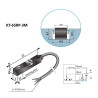 KT-65RP-3M Sensore magnetico 3 Fili   10  30 Vac dc  contatto NO Cavo  3 mtl