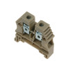 ER10BEIGE100  Morsetto a vite  10mm²  600V  85A  beigeScatola da 100 pcs