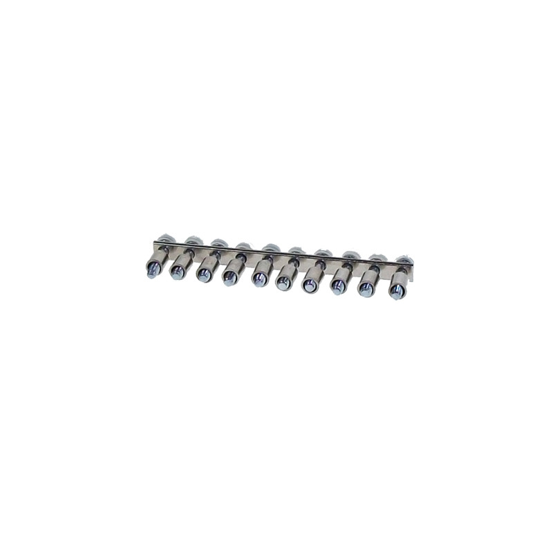 CC2.5/10T  Connettore a croce per ERT 2,5 mm²  10 vie  a viteScatola da 5 pcs