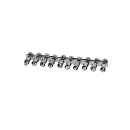 CC2.5/10T  Connettore a croce per ERT 2,5 mm²  10 vie  a viteScatola da 5 pcs