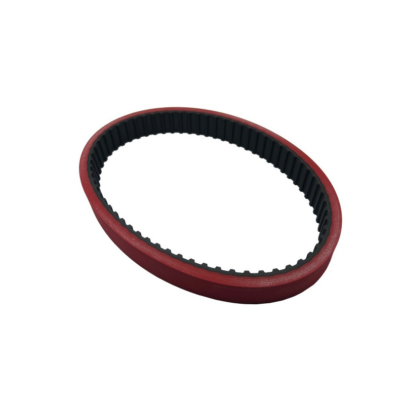 240L100TNX  Cinghia dentata tipo  240L largh. 25,4mm   riporto gomma TNX rossa  64D