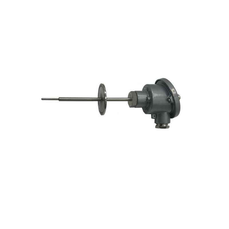 PT100CLAP1-1/2  TR PT100 IEC 751 classe B 3 fili  guaina  AISI 316 Diam 3 X 25mm+ Diam 6 X 70mm attacco  DA 1 1/2 estensione 50m