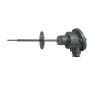 PT100CLAP1-1/2  TR PT100 IEC 751 classe B 3 fili  guaina  AISI 316 Diam 3 X 25mm+ Diam 6 X 70mm attacco  DA 1 1/2 estensione 50m