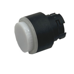 ECX 3186  Pulsante  luminoso passo passo bianco sporgente serie ECX31  ECP31