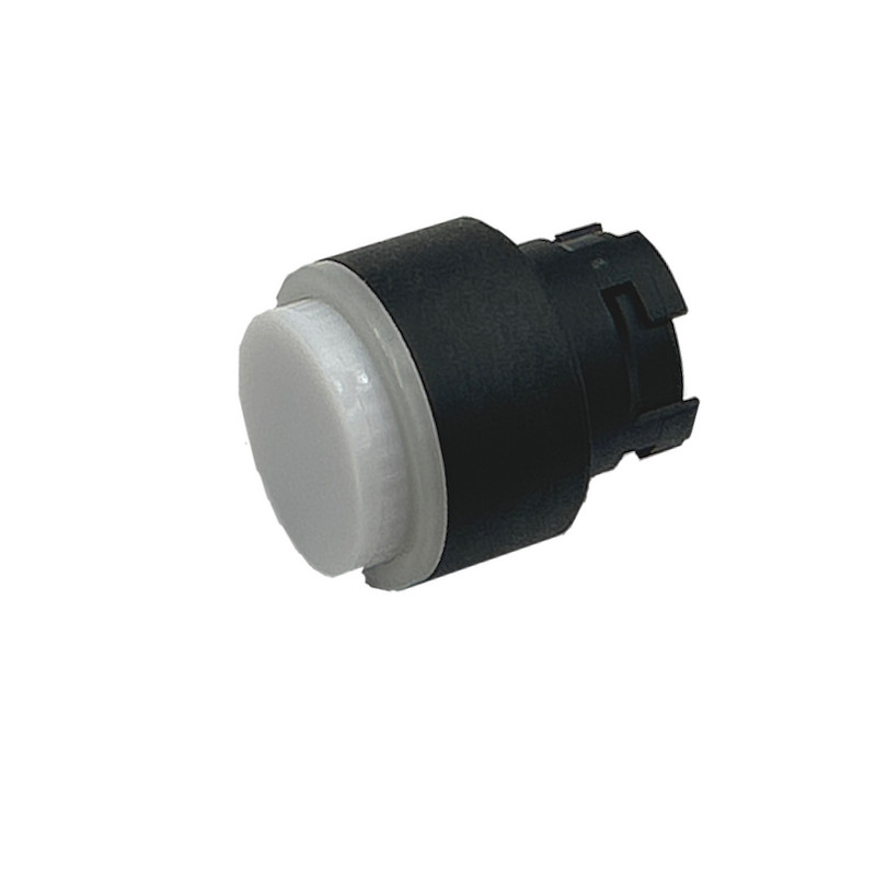 ECX 3186  Pulsante  luminoso passo passo bianco sporgente serie ECX31  ECP31