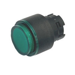 ECX3182   Pulsante  passo passo verde luminoso sporgente serie ECX31  ECP31