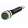 VL822CGFS024 Indicatore led cromato verde  24/28 Volt