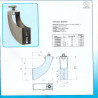 15.00401  Guida Rail Brackets AISI 304