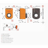 OP3-B-60-DX-F14-R   Indicatore di posizione ad albero passante