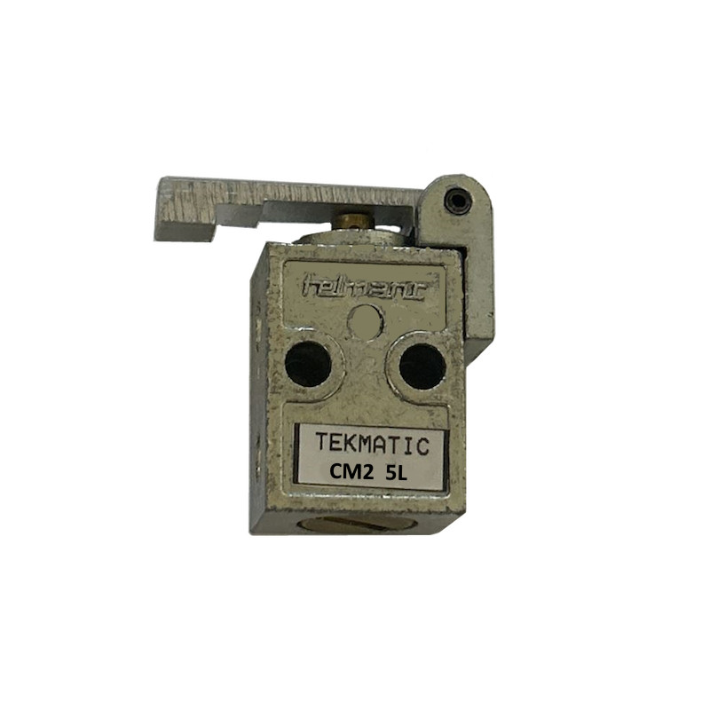 CM25L Comando pneumatica con azionatore leva monostabile 2/2 vie M5