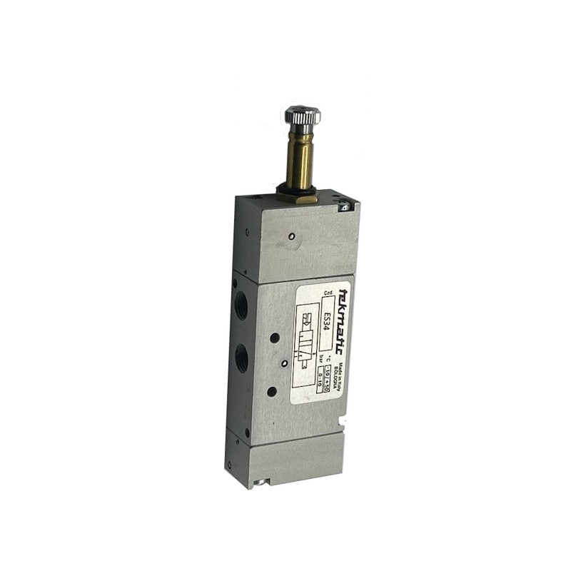 ES34 Elettrovalvola a spola TG.18mm 3/2 vie 1/4G 1 posizione stabile