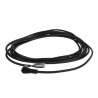 CD12M/0H-050C3   Connettore femmina M12  90° 5 poli  cavo  PVC  5 m