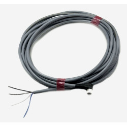 BCC02R0 Connettore M8 4 Poli  femmina 90° cavo  5 mtl