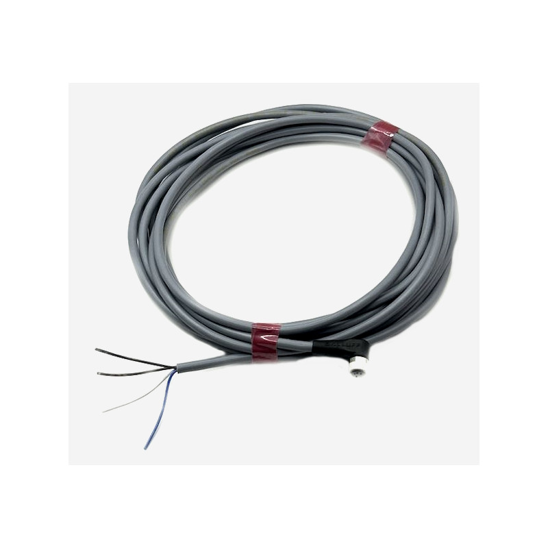 BCC02R0 Connettore M8 4 Poli  femmina 90° cavo  5 mtl