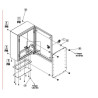 CNSN300250150  Cassa in lamiera d'acciaio 300x250x155mm Con piastra di montaggio  IP 66