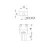CNJMM2HA  Connettore mignon volante  maschio per termocoppia J