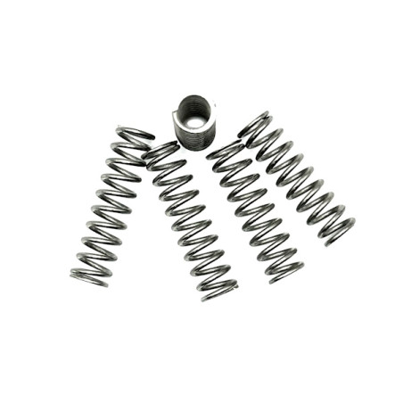ML-2-13-65  Molla acciaio INOX  D filo 2   D Ext 13   LL65   ST 15 molate