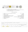 MTVACUNIL150M   Cavo alte temperature 350°C tripolare 3x1,5mm  conduttore flessibile rame nichelato   isolamento elettrovetro im