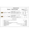 TS2VTCUNIL4M   Cavo alte temperature 350°C unipolare 1 x 4mm² conduttore rame nichelato Spirale  Calza in elettrovetro impregnat