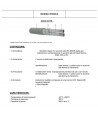 CVTK   Cavo TTS di compensazione per termocoppia tipo  K schermato Sezione nominale 2 x 0.35 mm²