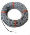 CVNTC  Cavo di compesazione in siilicone NTC rame 2 x 0,25  Guaina esterna in gomma silicone grigio