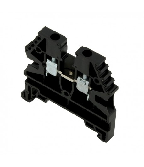 ER2.5BLACK100  Morsetto a vite 2,5 mm²  600 V  20A  nero
Scatola da 100pcs