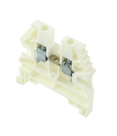ER25WHITE100 | Morsetto a vite 2,5 mm², 600 V, 20A, bianca.Scatola da 100 pcs